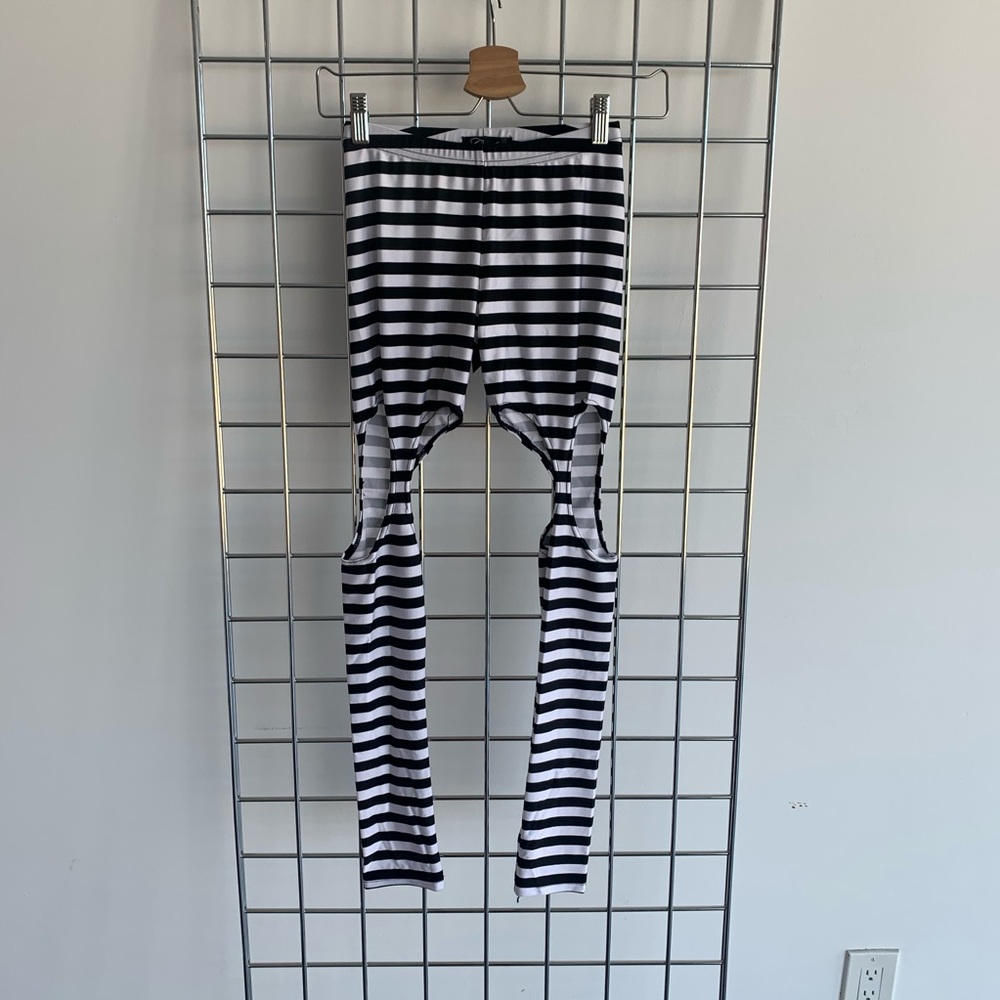 Stripe leggings
